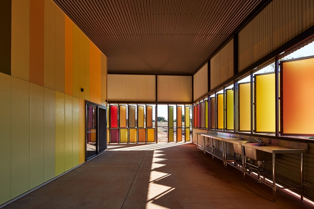 Commercial Exterior and Grand Prix winner: Fitzroy Crossing Renal Hostel (WA) by Iredale Pedersen Hook Architects.