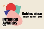 Interior Awards: Entries close 12 May, 2017