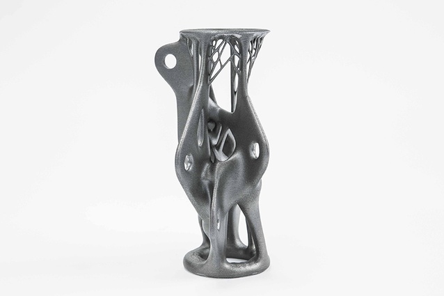 By using additive manufacturing [3D printing], complex individually designed pieces can be created far more efficiently.