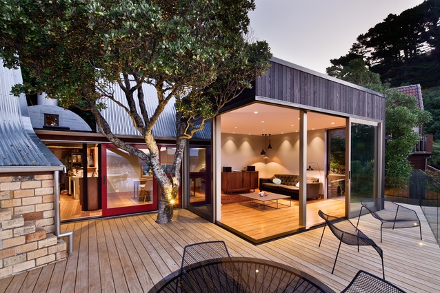 Housing Alts & Adds Award: Palliser Road House by John Mills Architects.