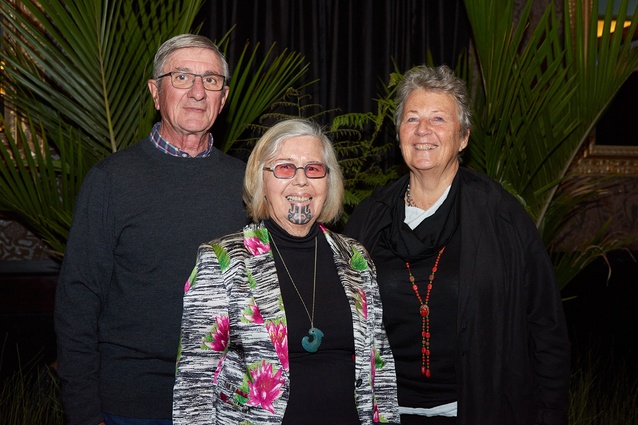 Pictured left to right: Frank Boffa, Dr. Diane Menzies and Jan Woodhouse.
