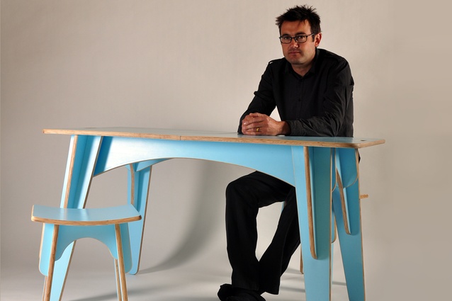 Furniture designer Mike Hindmarsh has been crafting bespoke pieces since 1996. 