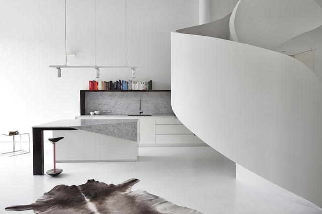 Winner of Apartment or Unit: Loft Apartment by Adrian Amore Architects. 