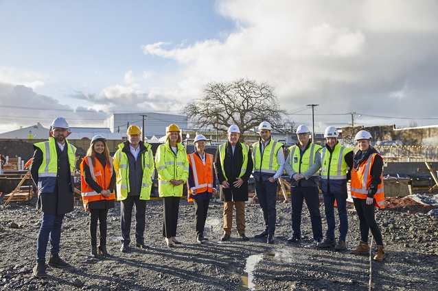 Construction began in August 2018 for the first Council-owned social housing for older people, designed by Ignite, at Henderson Valley Road.