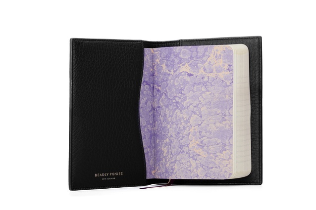 Keep track of all your important client meetings with the stylish <a href="https://deadlyponies.com/shop/2017-journal-with-cover/black/" target="_blank"><u>Deadly Ponies 2017 journal</u></a>.