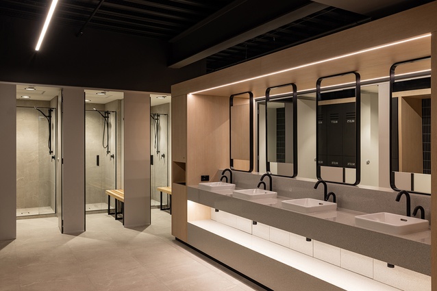Finalist: Healthcare and Wellness - 80 Queen Street End of Trip Facilities by Peddlethorp.