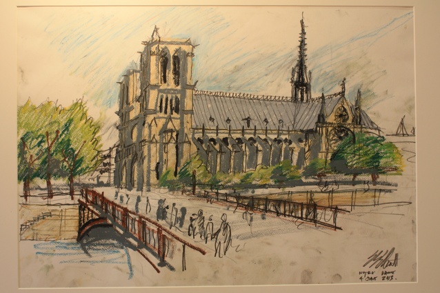 Notre Dame Cathedral by Edwin Elliott.