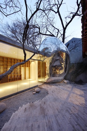 One of MAD Architects' first projects was the 140m<sup>2</sup> Hutong Bubble 32 in Beijing.