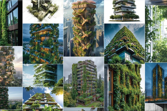 Currently AI is leaning towards monotony due to a dataset that is lacking in richness and diversity. Example: Prompt = multi family homes.
