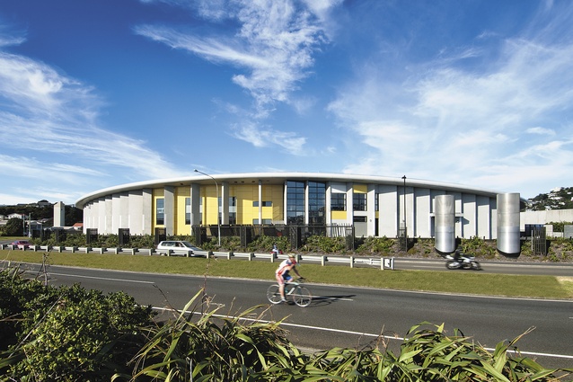 Public Architecture: ASB Sports Centre, Kilbirnie, Wellington by Tennent + Brown Architects AND SKM in association.