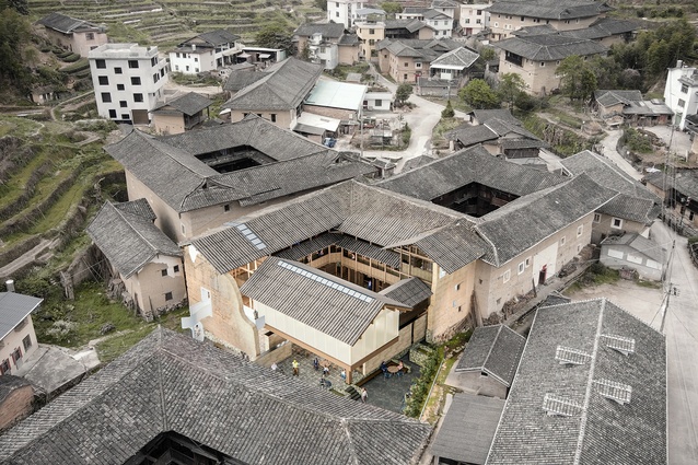 Preservation and Regeneration of a “Tulou” in Nanjing County by UrbanFabric. WAFX Award winner in the Building Technology category.