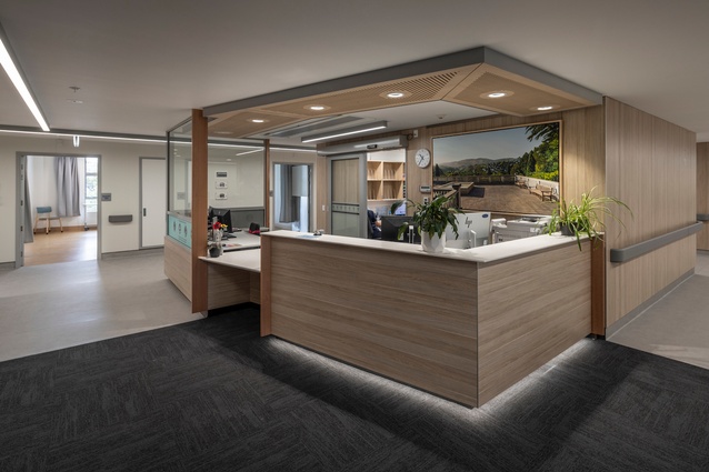 Finalist: Community Impact Award - Callaghan Ward, Mercy Hospital, Dunedin by McCoy + Wixon Architects.