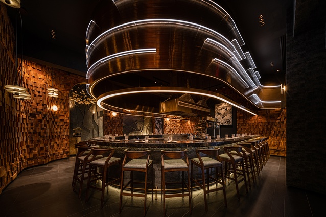 FUEGO by VAIR Design. A 2023 Inside finalist in the Bars & Restaurants category.