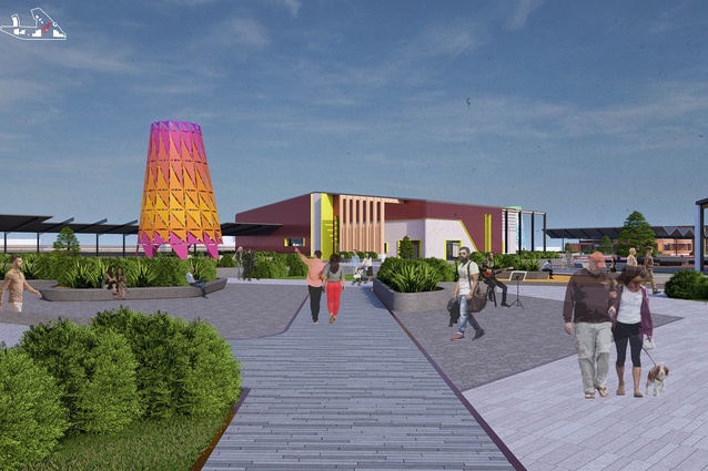 Finalist - Student NZ: Lighthouse Entertainment Precinct by Ryno von Wielligh, Otago Polytechnic. 