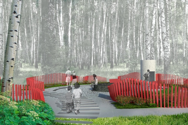 The New Zealand Memorial Garden will be sited on the Passchendaele battlefield. Cathy Challinor leads the Boffa Miskell design team.