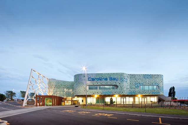 Caroline Bay Aquatic Centre.