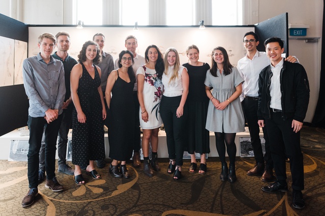 All winners and finalists in the 2017 NZIA Central Innovation Student Design Awards.