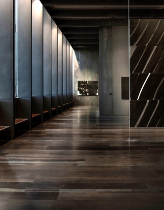Soulages Museum in Rodez, France by RCR Arquitectes in collaboration with G. Trégouët (2014). 