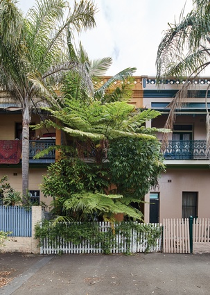 The heritage-listed house is part of the longest intact row of terrace houses in Sydney.