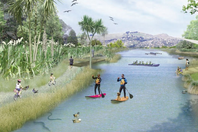 The regeneration plan presents a bold vision for the future of the Ōtākaro Avon River Corridor. It emphasises a restored natural environment, and strengthened connection between people, the river and the land.