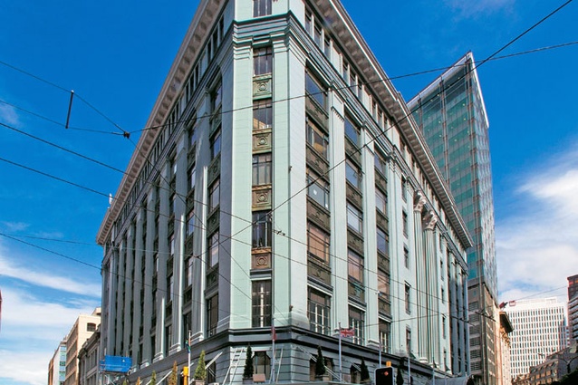 The former DIC Building on Lambton Quay is a Category II heritage building.