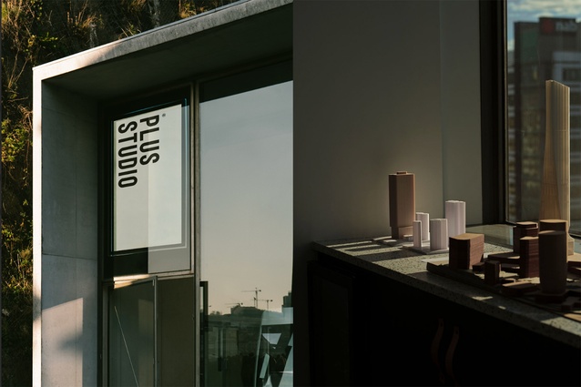 The new studio. 
