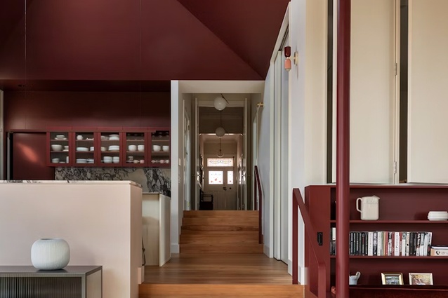 The 2025 Dulux Colour Awards New Zealand Grand Prix Winner: Lava Flow by Pac Studio.