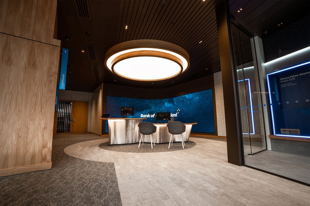 BNZ refurbishment project: Elevating spaces with wool carpet tiles