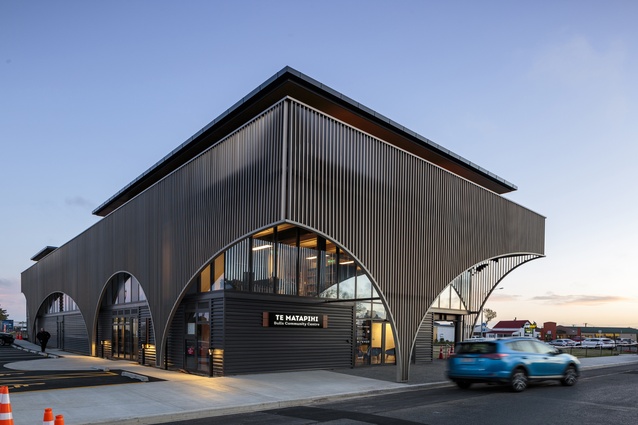 Winner – Public Architecture: Te Matapihi – Bulls Community Centre by Architecture Workshop.