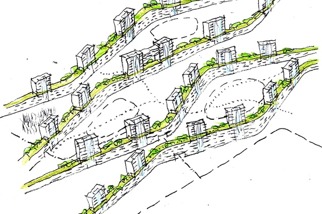 Shanghai apartments. Urbin Sketch; 2003.