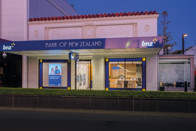 BNZ Napier, heritage façade upgrade and fit-out delivery.