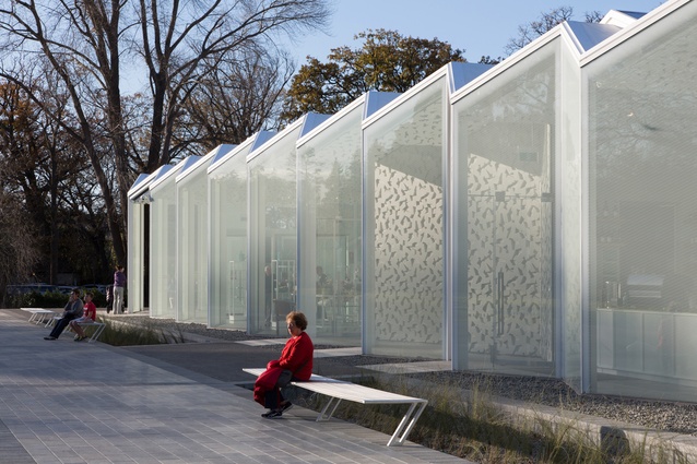 Christchurch Botanic Gardens Visitor Centre by Patterson Associates has been named as a finalist in the Display (Completed Buildings) category.