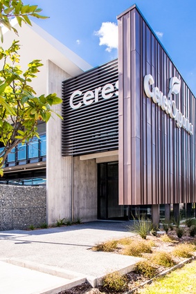 Ceres Organics building.