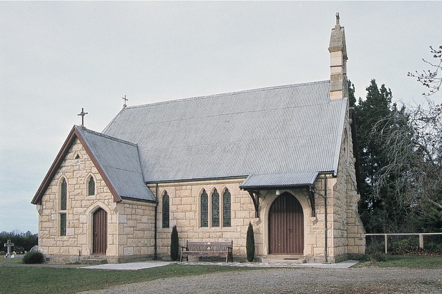 St Mary’s Anglican Church, Otaio, 1880.