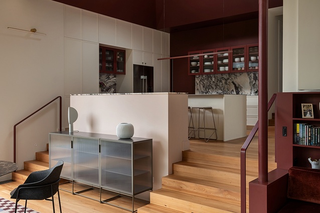 The 2025 Dulux Colour Awards New Zealand Grand Prix Winner: Lava Flow by Pac Studio.