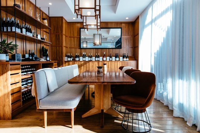 Shortlisted – Hospitality: Wine Lounge by C Nott Architects.