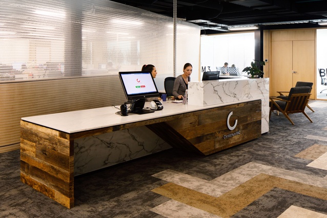 The ChristchurchNZ office fitout featuring work by Leighs Construction.