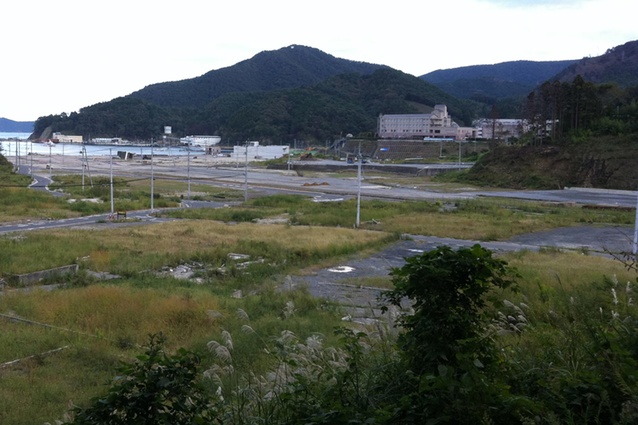 The valley where Onagawa once stood.