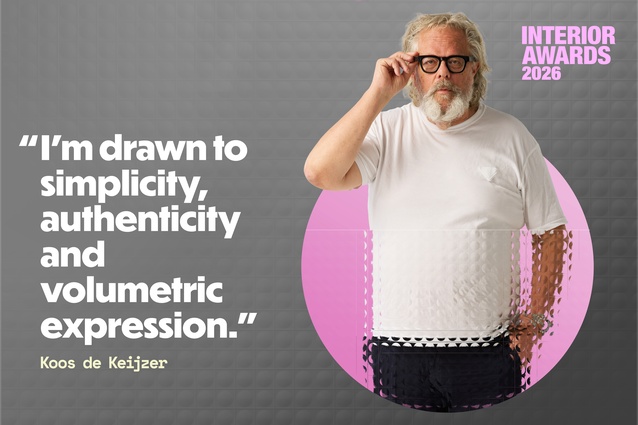 Koos de Keijzer, of DKO Architecture, joins this year’s Interior Awards jury.