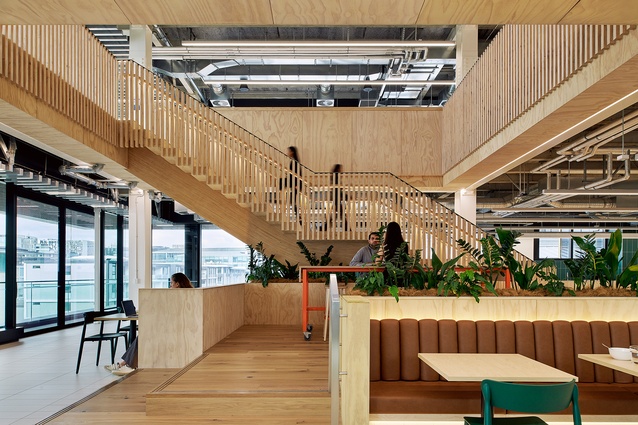 Shortlisted - Interior Architecture: Beca House - Te Paeroa o Te Kawau by Warren and Mahoney.