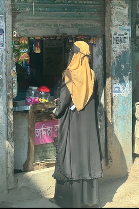 The colour and vibrancy of Dhaka life.