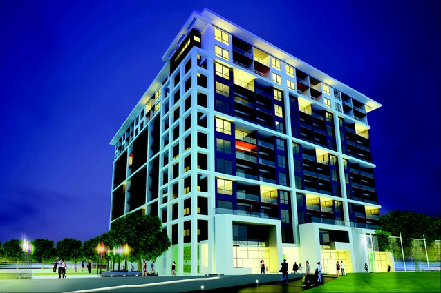 An artist's impression of the completed $34 million Alto building. 
