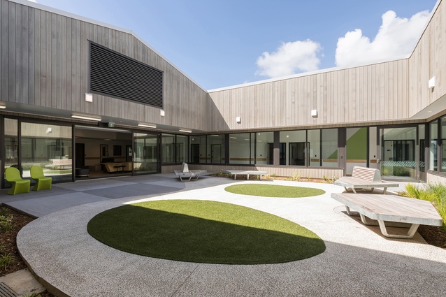 Finalist – Public Architecture: Tiaho Mai Acute Mental Health Inpatient Unit, Middlemore Hospital by Klein.