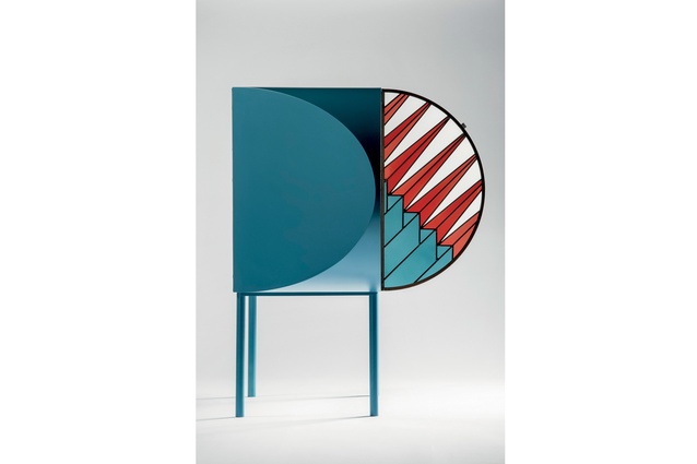 Divider screen from the Credenza collection by Patricia Urquiola and Federico Pepe.