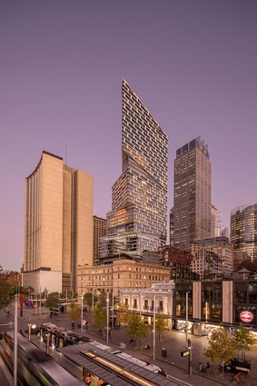 Quay Quarter Tower, Sydney, designed by Danish architects 3XN and developed in partnership with BVN.