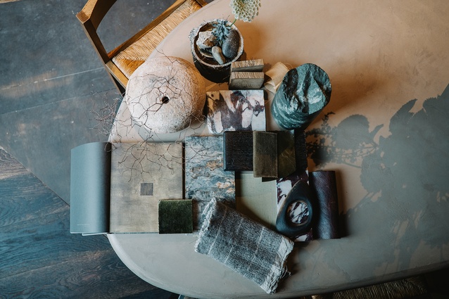 Surita’s moodboard was inspired by a shift in the seasons and an Apartamento feature of one of her favourite makeup artists.
