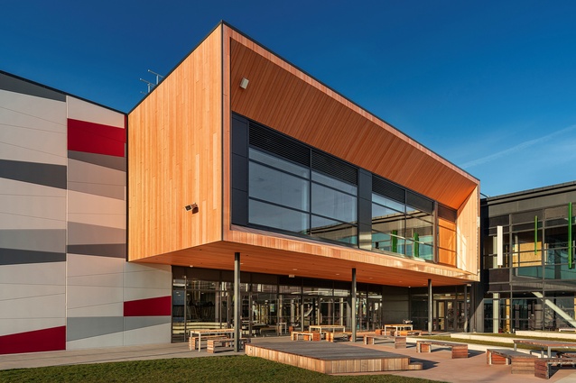 Resene Total Colour Education Colour Maestro Award: Shirley Boys’ and Avonside Girls’ High Schools by ASC Architects.