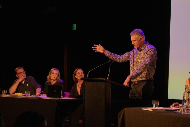 Mike announces his new business venture.