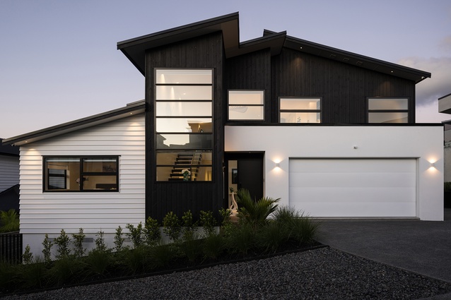 The exterior Lunawood is coated with Scumble Nightfall oil, adding depth and long-lasting protection.