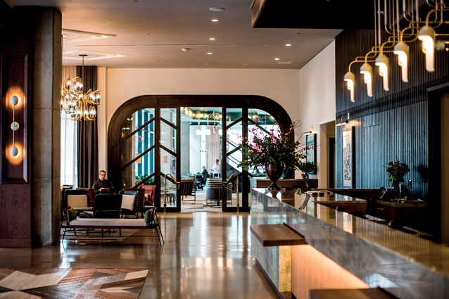 The effortlessly chic Thompson boutique hotel in Nashville’s historic Gulch district celebrates the city’s creative spirit.